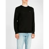 Polo Ralph Lauren Logo-embroidered Wool Jumper In Polo Black