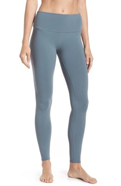 Alo Yoga Airbrush High Waist Leggings In Concrete