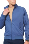 Ben Sherman Signature Harrington Cotton Jacket In Riviera Blue