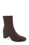 Aerosoles Corinda Block Heel Bootie In Java Stretch