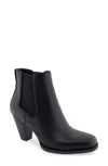 Aerosoles Lido Ankle Boot In Black Leather