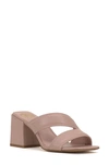 Vince Camuto Jinani Block Heel Slide Sandal In Pale Peony