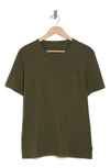 John Varvatos Marble Wash T-shirt In Olive