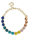 Baublebar Cathleen Multicolor Statement Necklace, 14 In Blue