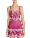 Wacoal Embrace Lace Chemise In Hollyhock/chalk Pink
