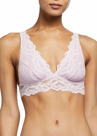 Xirena Lace Triangle Bra In Pink