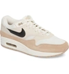 Nike Air Max 1 Sneaker In Sand/ Black/ Sail