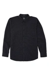 Volcom Date Knight Classic Fit Button-up Shirt In Black