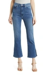 Le Jean Stella High Waist Crop Flare Jeans In California Soul