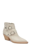 Dolce Vita Ronnie Pointed Toe Bootie In Ivory Leather