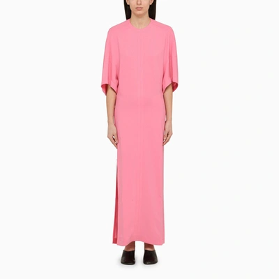 Stella Mccartney Pink Viscose Long Dress