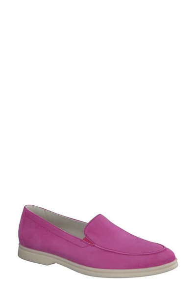 Paul Green Selby Loafer In Barbie Suede