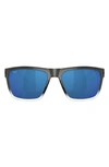 Costa Del Mar Paunch Xl 59mm Square Sunglasses In Blue