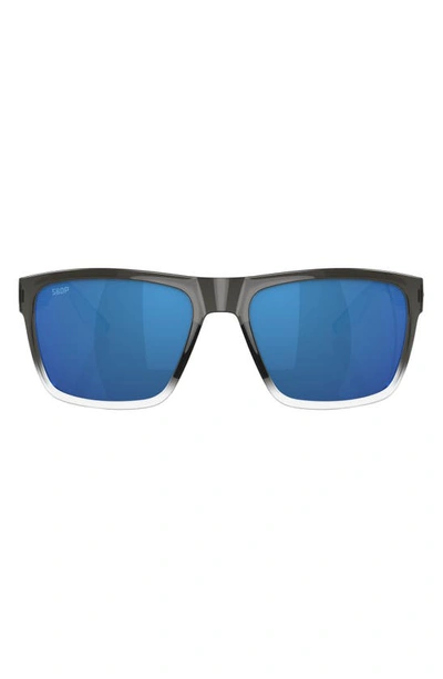 Costa Del Mar Paunch Xl 59mm Square Sunglasses In Blue