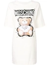 Moschino Teddy Bear T In White