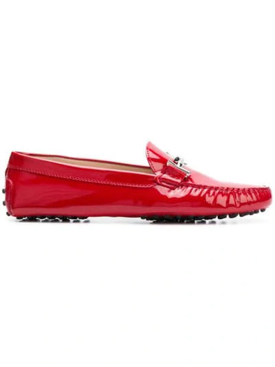 Tod's Gommino Loafers - Red