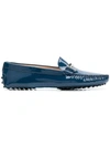 Tod's Gommino Loafers In Blue