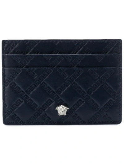 Versace Medusa Cardholder - Blue