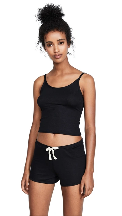 Skarlett Blue Confession Cropped Cami In Black