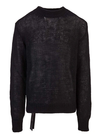Ben Taverniti Unravel Project Sweater In Nero