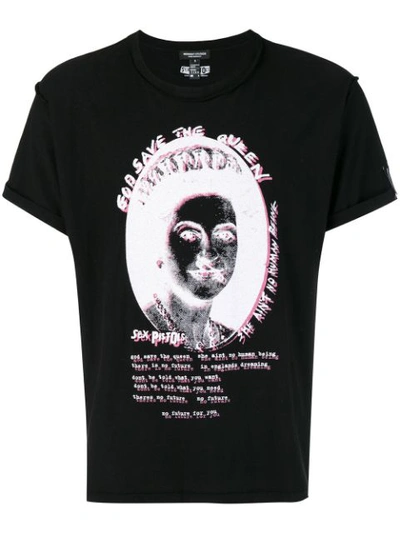 Midnight Studios Sex Pistols Save The Queen T-shirt - Black