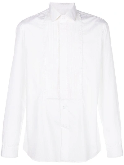Prada Plastron Shirt - White