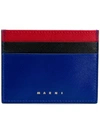 Marni Slim Card Holder - Blue