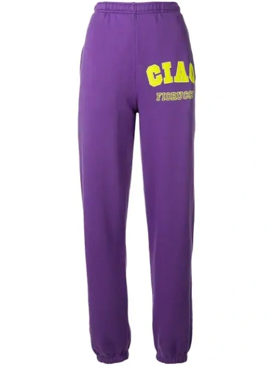 Fiorucci Ciao Purple Sweatpants