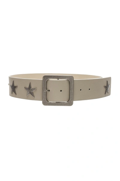 Lovestrength Starburst Belt In Beige. In Natural