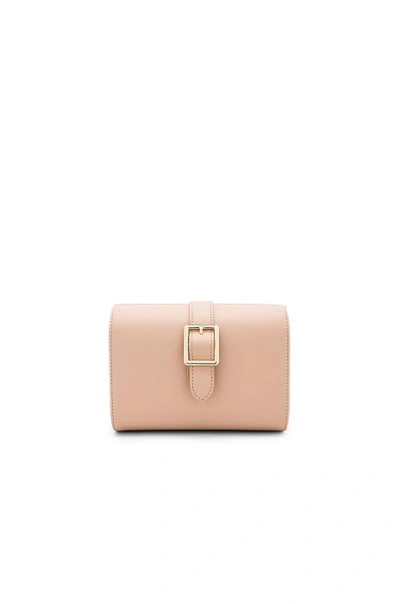 The Daily Edited Buckle Clutch In Nude