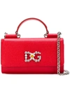 Dolce & Gabbana Sicily Von Mini Tote Bag In Red