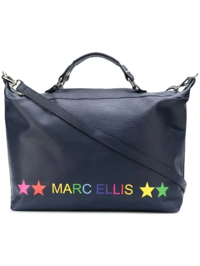 Marc Ellis Vanity Tote In Blue