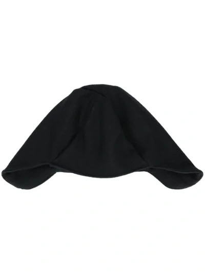 Reinhard Plank Ear Covered Hat In Black
