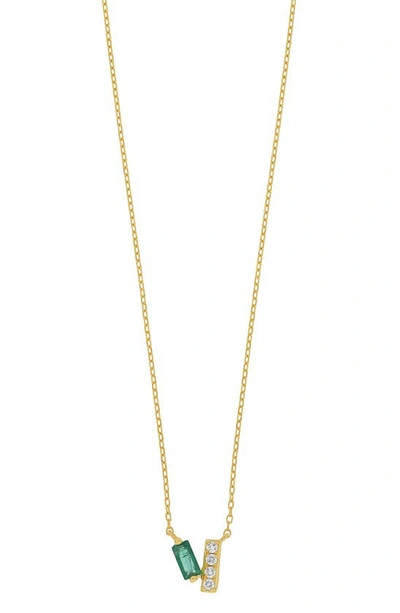 Bony Levy 18k Gold El Mar Diamond & Emerald Pendant Necklace In 18k Yellow Gold