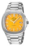 Gv2 Potente Automatic Bracelet Watch, 40mm In Yellow