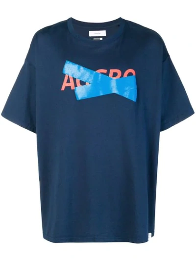 Facetasm Oversize T-shirt In Blue