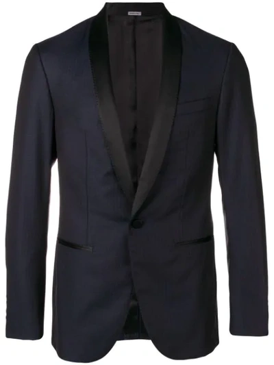 Lanvin Classic Tuxedo Blazer In 29 Navy Blue