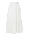 Nocturne Women's White Pull-on Maxi Skirt In Ecru