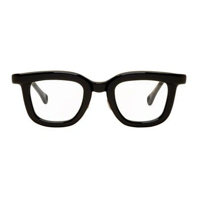 Native Sons Black Winfield Glasses In Black/whtgl