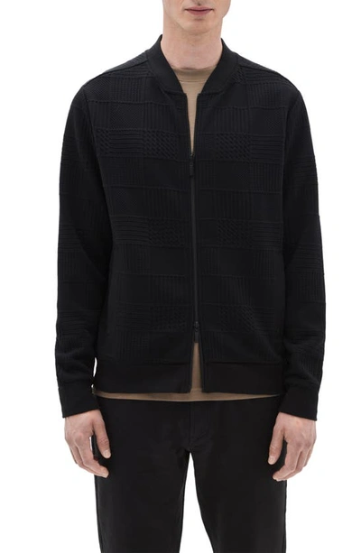 Robert Barakett Elmdon Baseball Jacket In Black