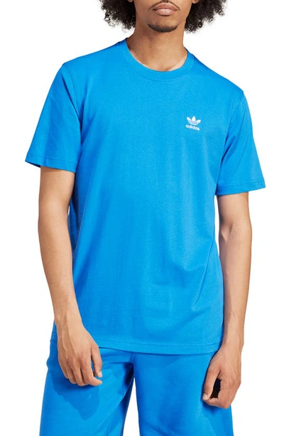 Adidas Originals Essential Solid T-shirt In Blue