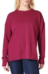 Sweaty Betty After Class Sweatshirt In Vamp Red