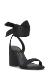 Jessica Simpson Cadith Ankle Wrap Sandal In Black