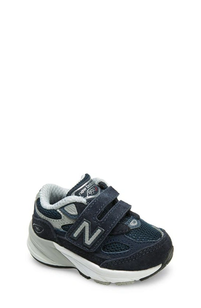 New Balance Kids' 990v6 Running Sneaker In Navy