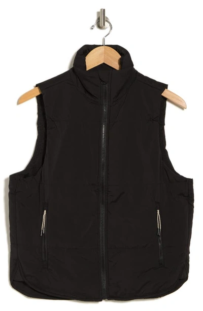 90 Degree By Reflex Below Zero Puffer Vest In Black