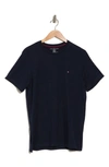 Tommy Hilfiger Core Flag Crewneck Tee In Navy