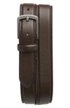 Cole Haan 32mm Leather Belt In Brown