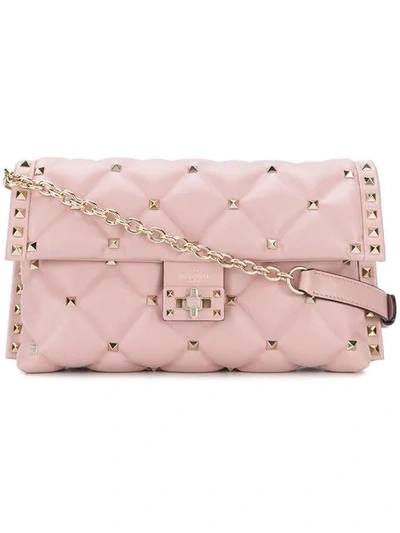 Valentino Garavani Valentino  Candystud Shoulder Bag - Pink
