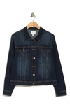 Caslon Classic Denim Jacket In Med Blue Wash