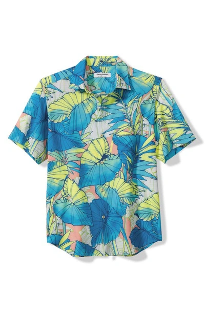 Tommy Bahama Coast Nuevo Fronds Short Sleeve Button-up Shirt In Julius